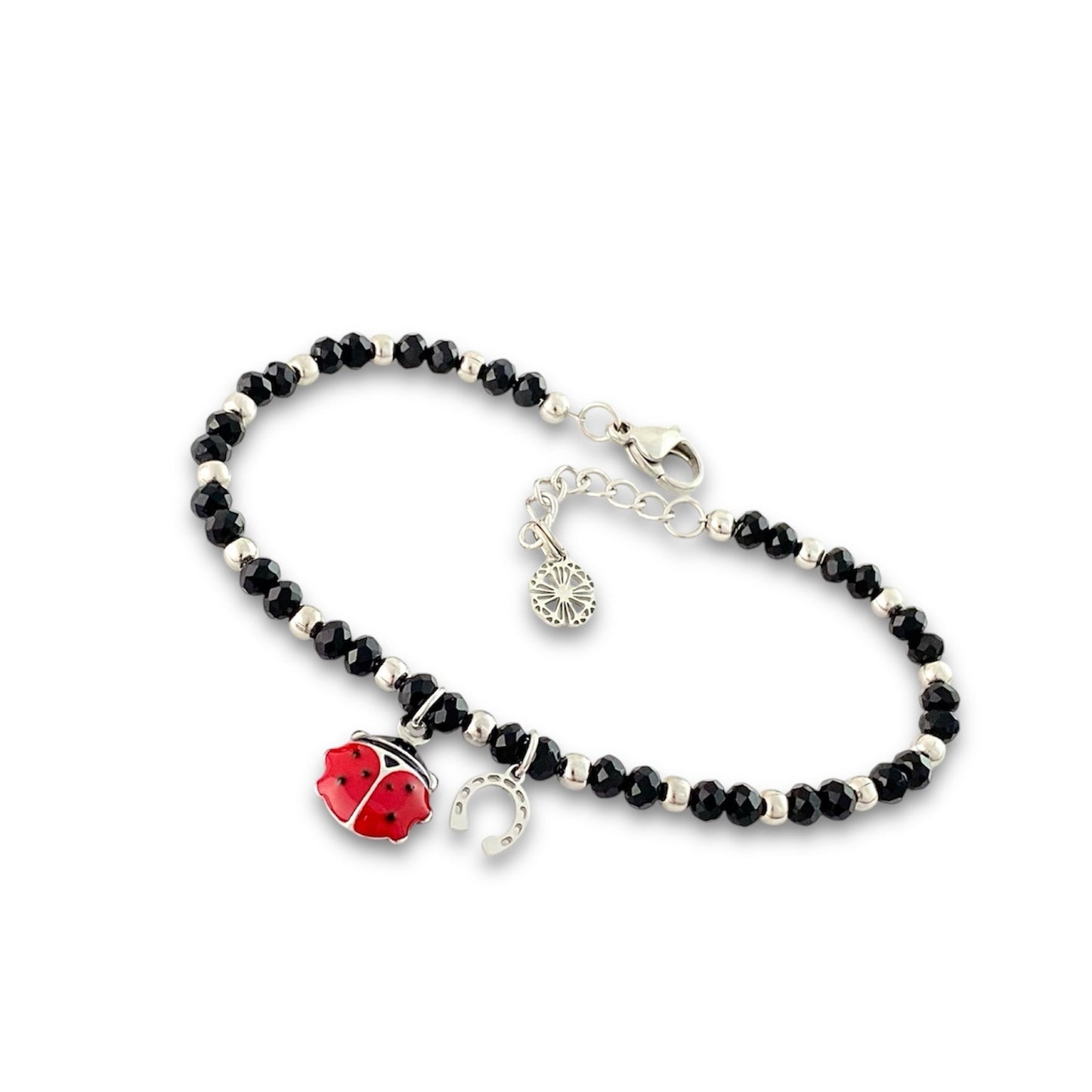 Bracciale Cristallo - Nero