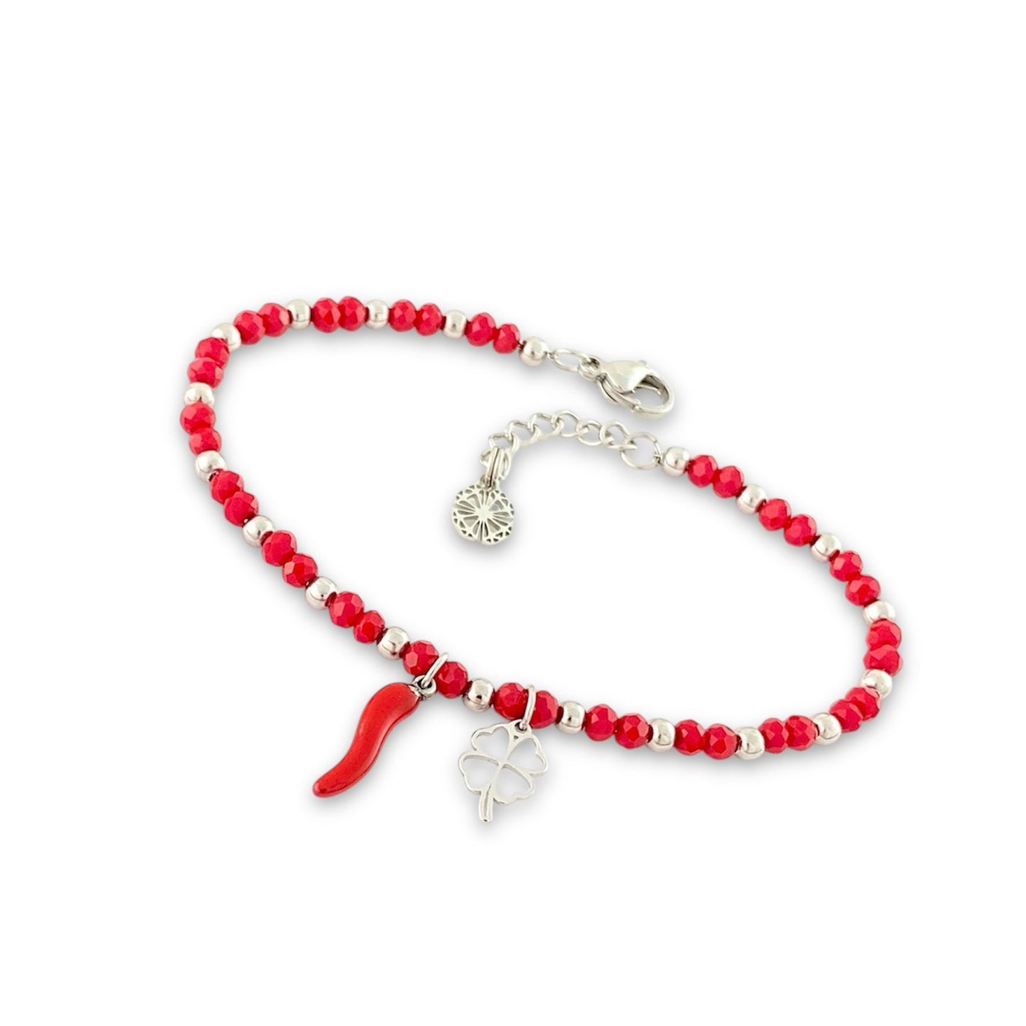 Bracciale Cristallo - Rosso