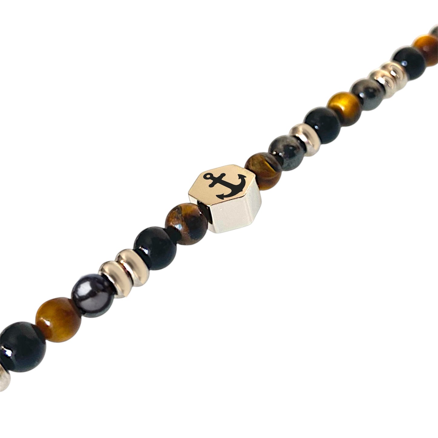 Bracciale Max con Esagono Inciso