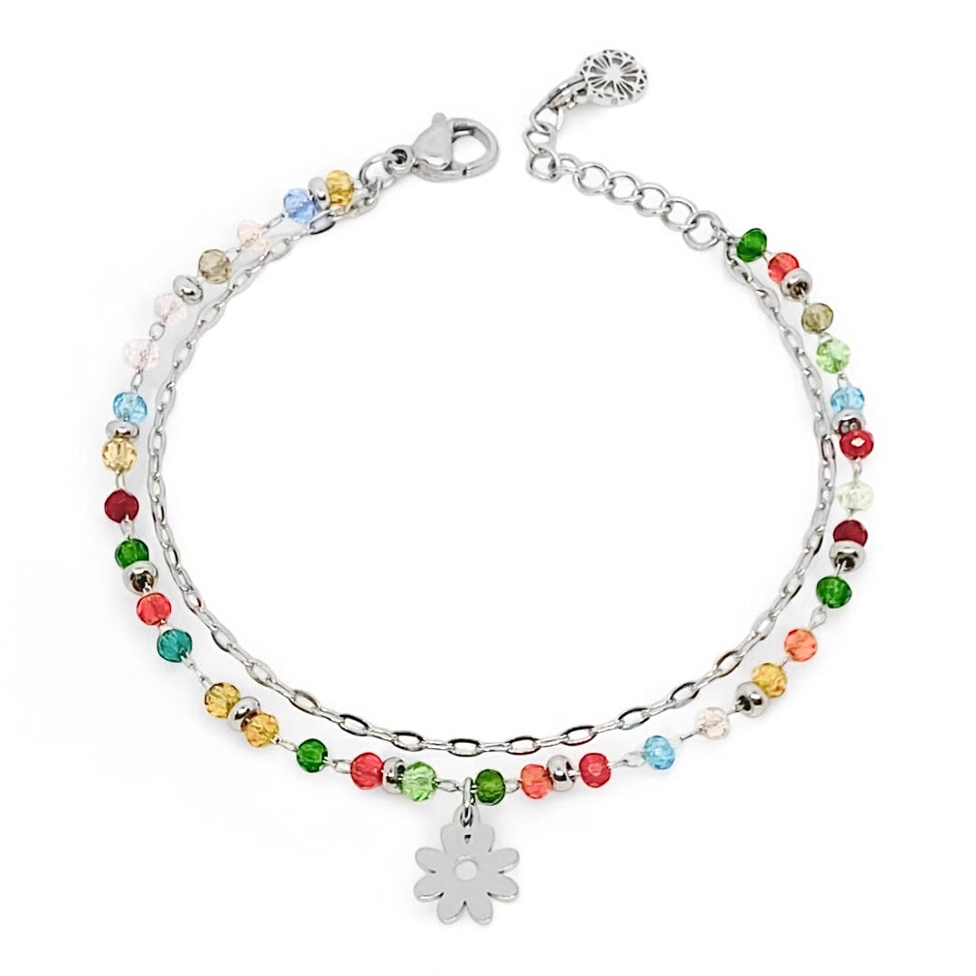 Bracciale Multicolor Doppio Filo