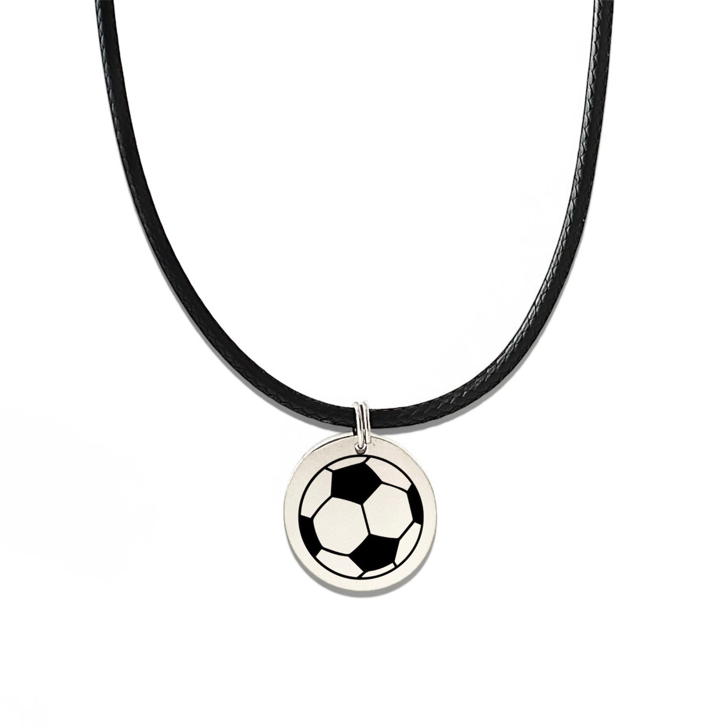 Collana Caucciù con Ciondolo Personalizzato Uomo