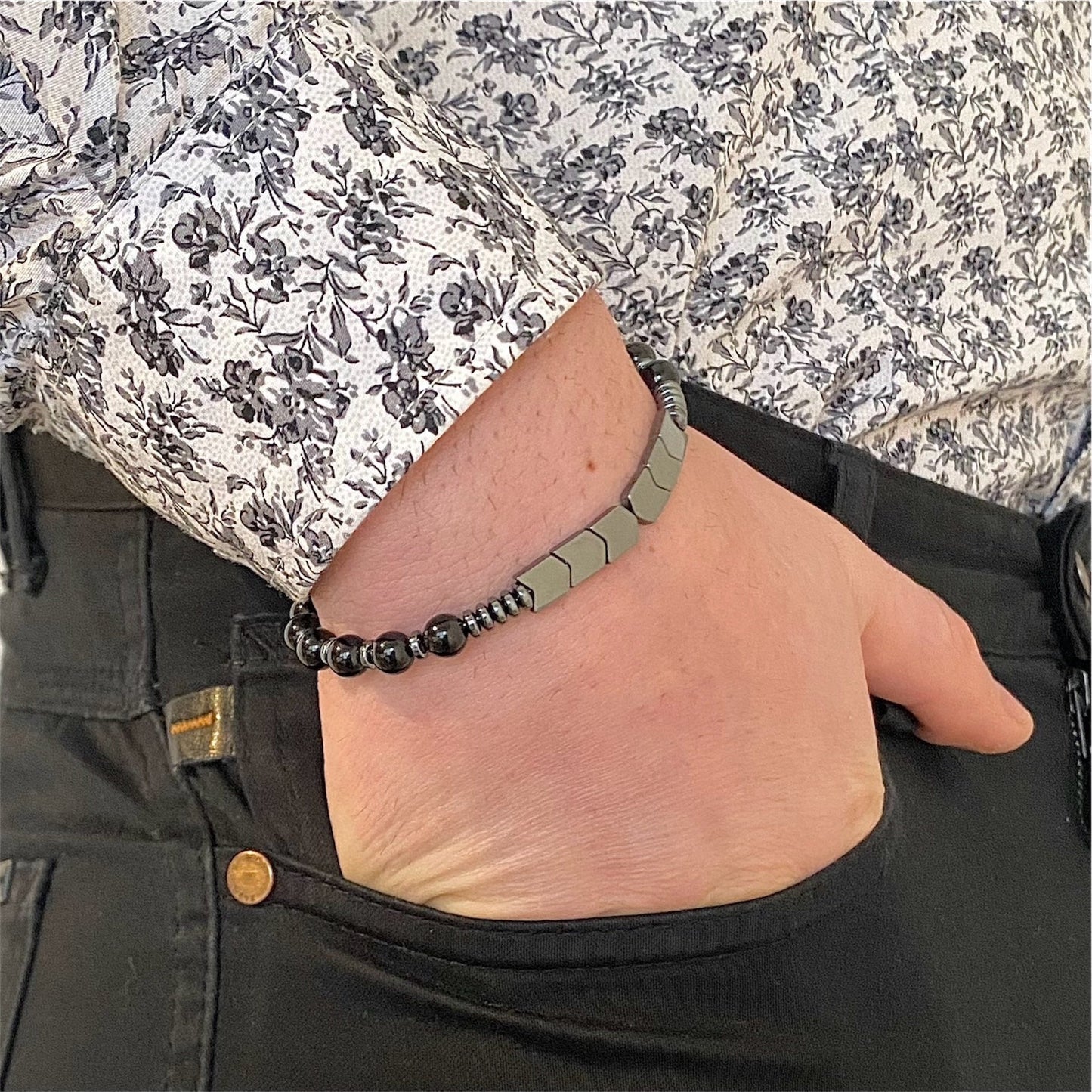Direct Senz Bracciale Indossato Opaco e Lucido