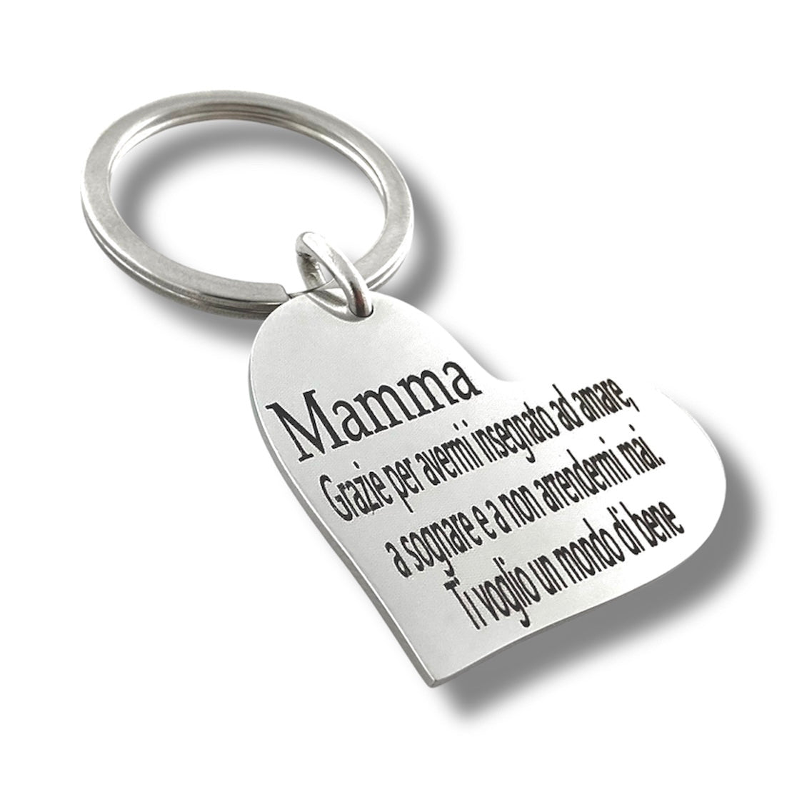 Portachiave Cuore Mamma
