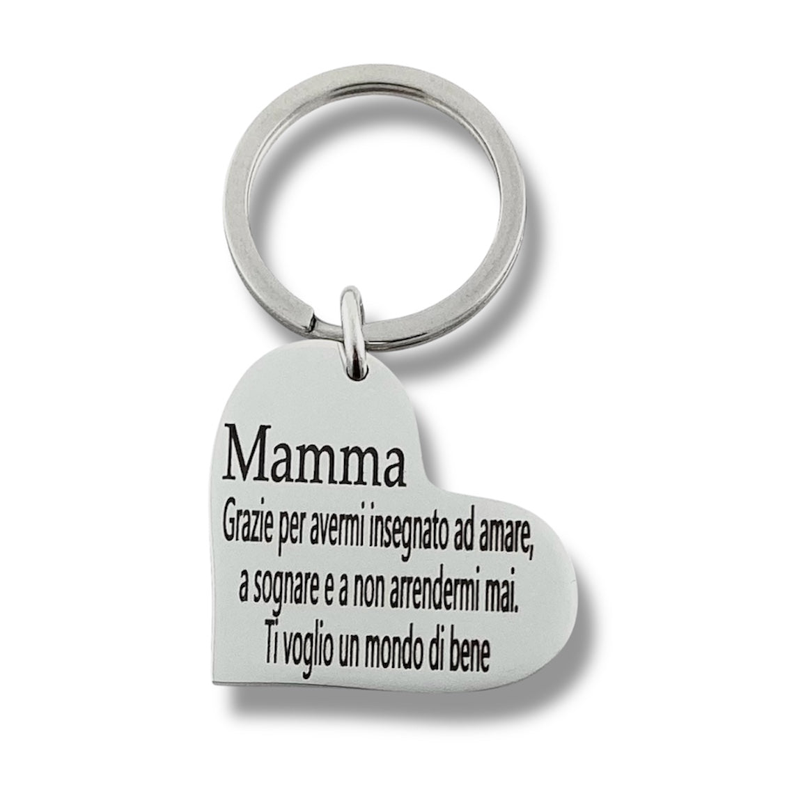 Portachiave Cuore Mamma