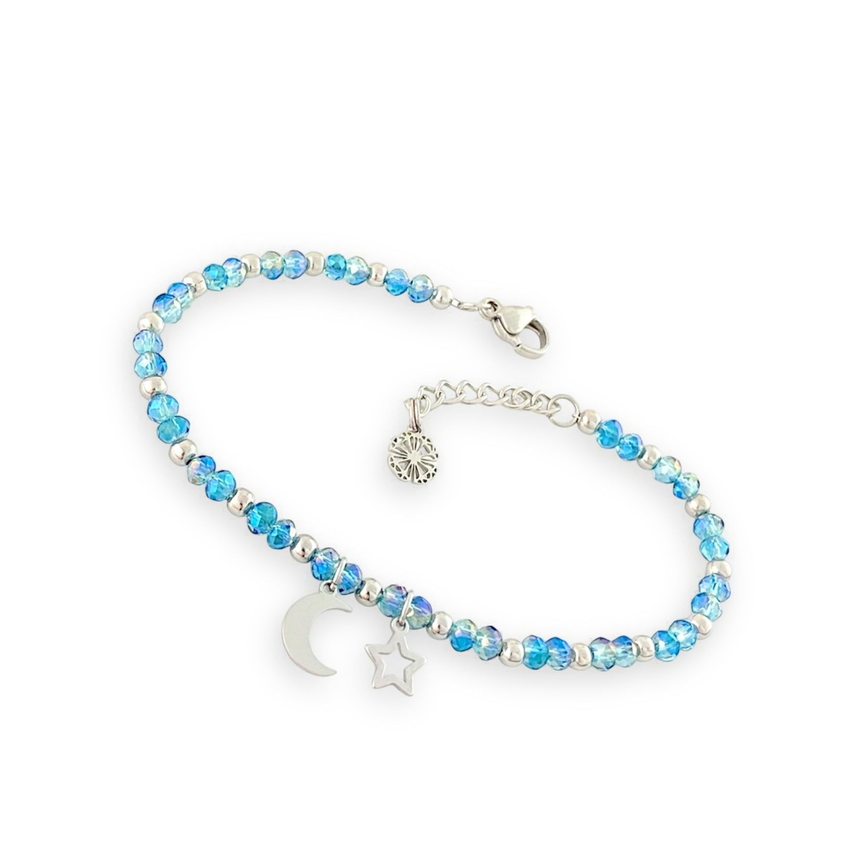 Bracciale Cristallo - Celeste