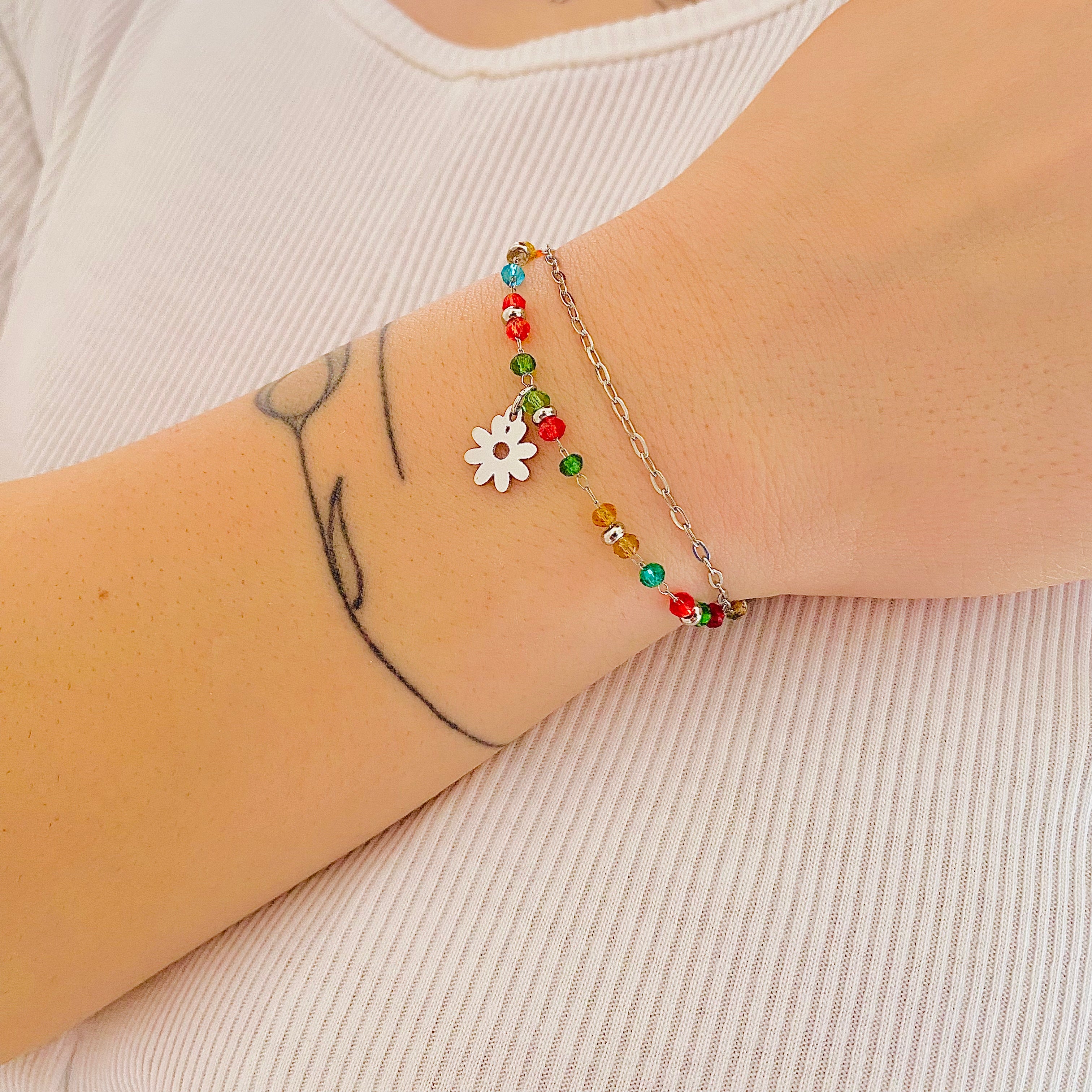 Bracciale Multicolor Indossato