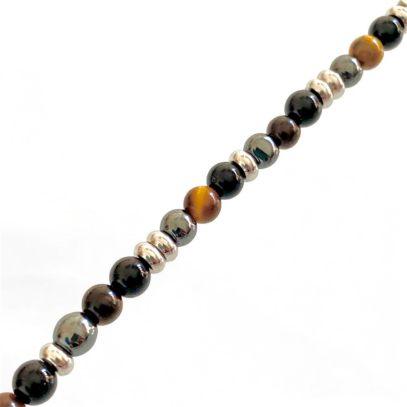 Bracciale Max in Pietre Dure Ematite Uomo