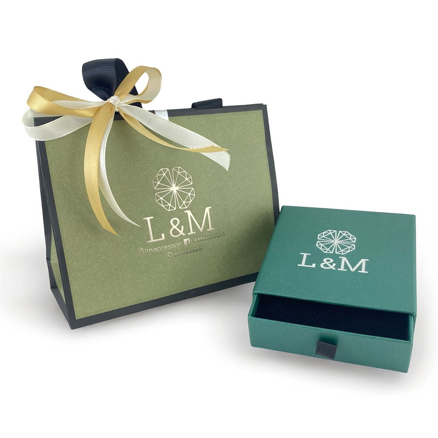 Collana Catena con Ancora Packaging
