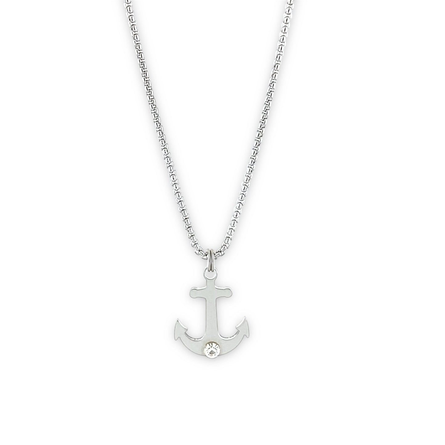 Collana Catena con Ancora Uomo 
