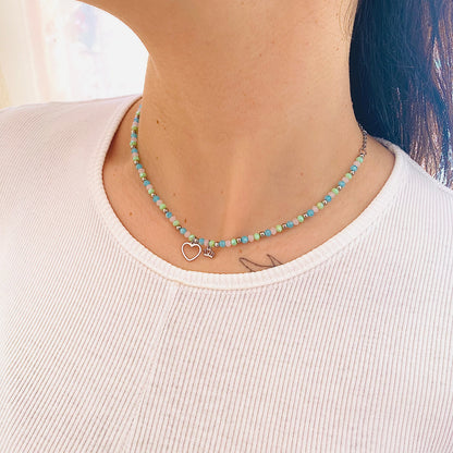 Collana Multicolor PastelDream Indossata